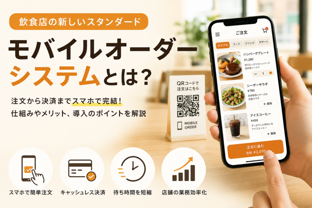 モバイルオーダーシステム