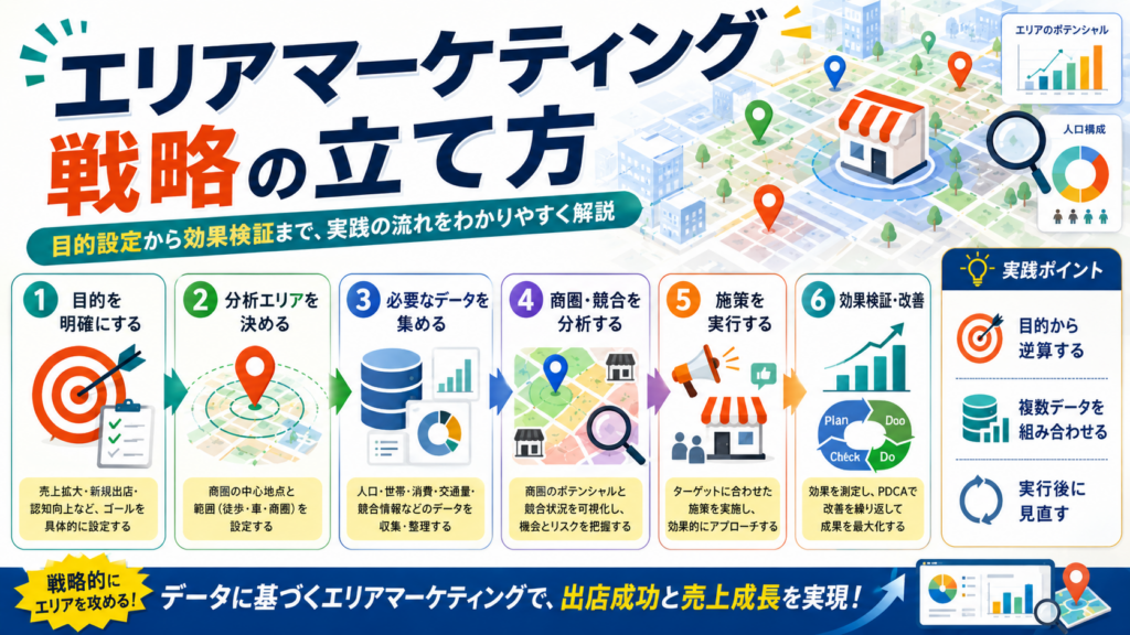 エリアマーケティング戦略の立て方