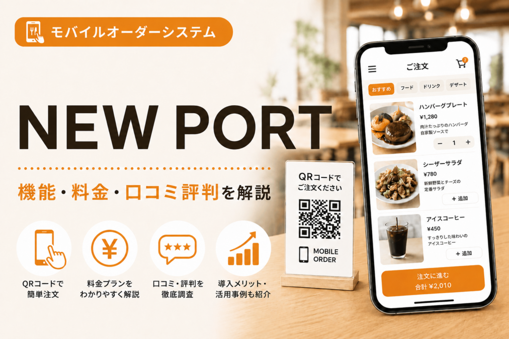 NEW PORT モバイルオーダー