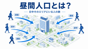 昼間人口の概要イメージ
