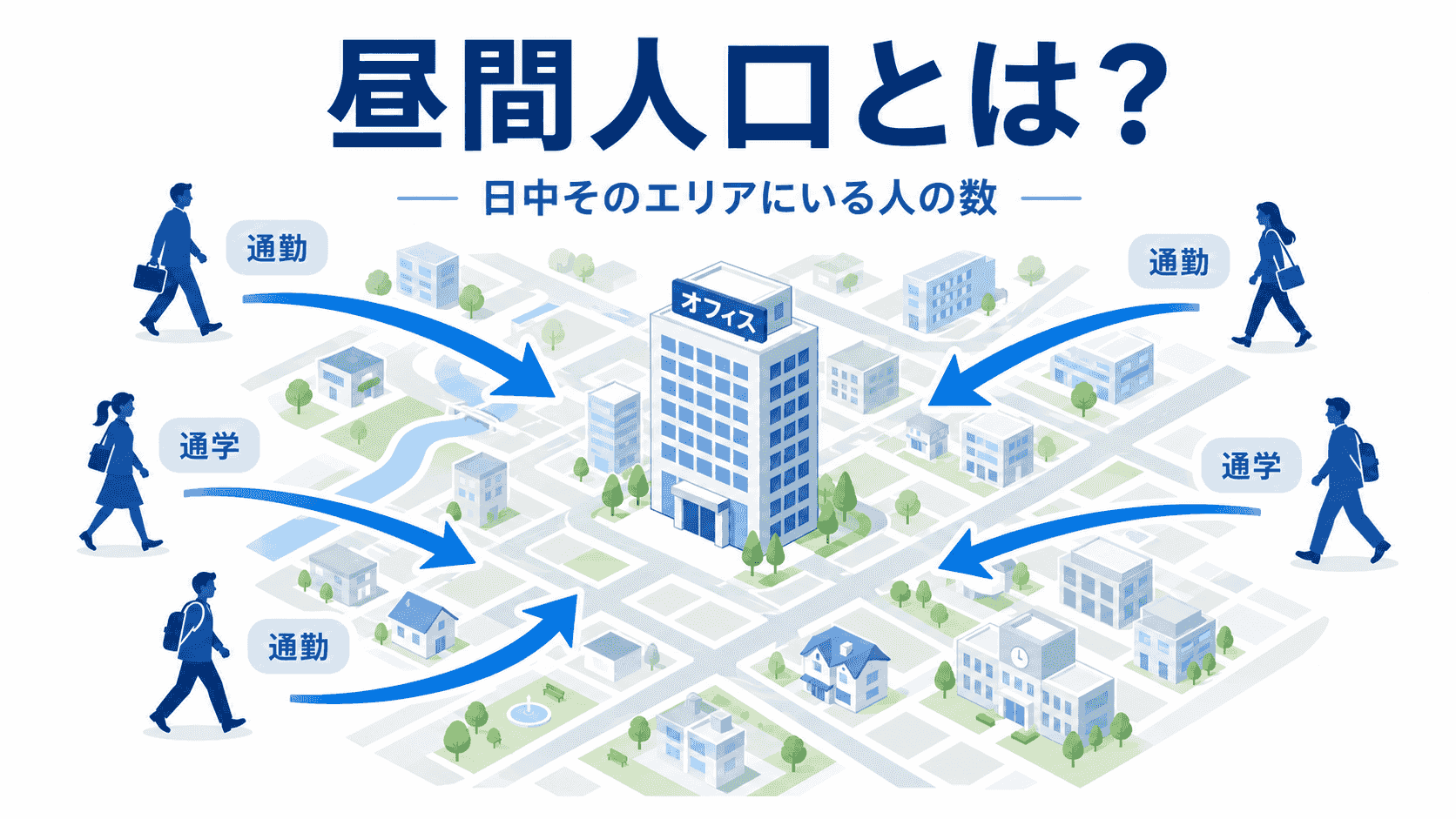 昼間人口の概要イメージ