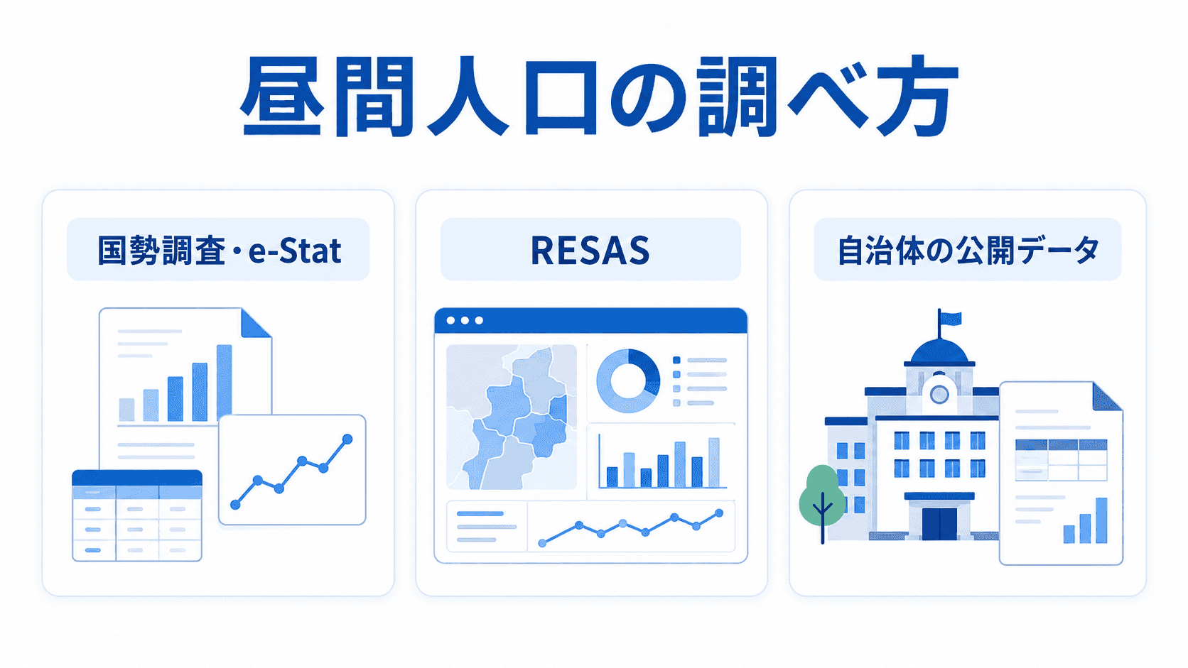 昼間人口の調べ方