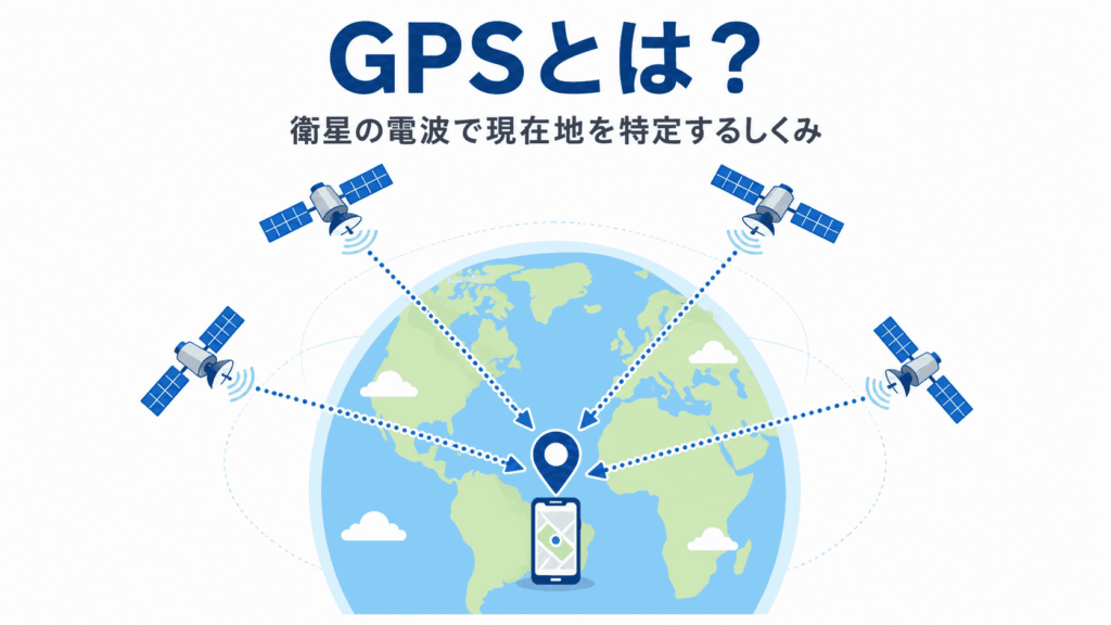 GPSとは何かを表す図解イメージ