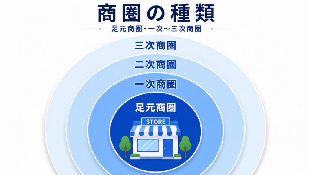 商圏の種類