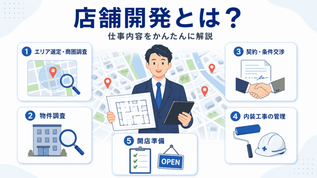 店舗開発に向いている人