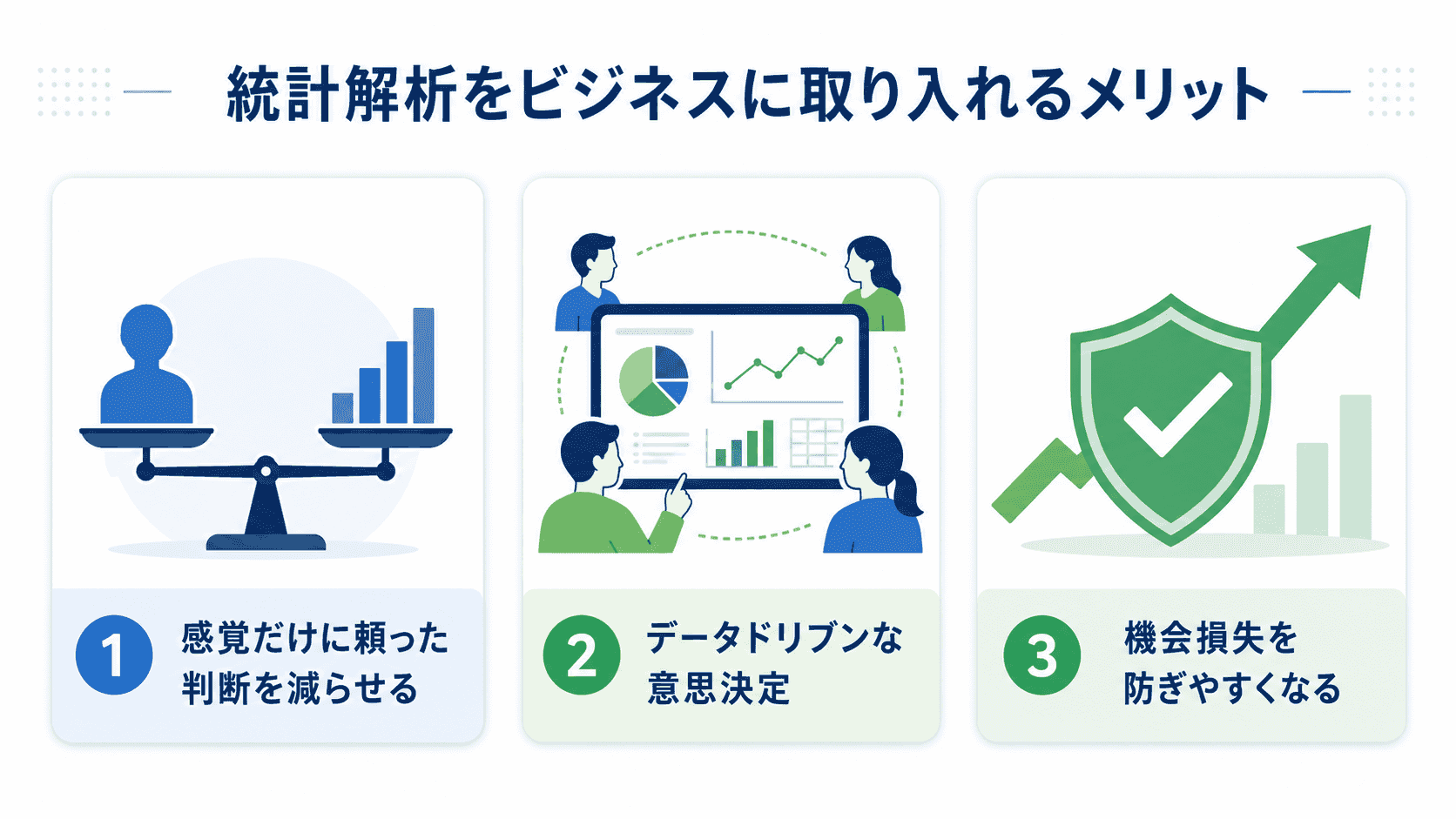 統計解析をビジネスに取り入れるメリット
